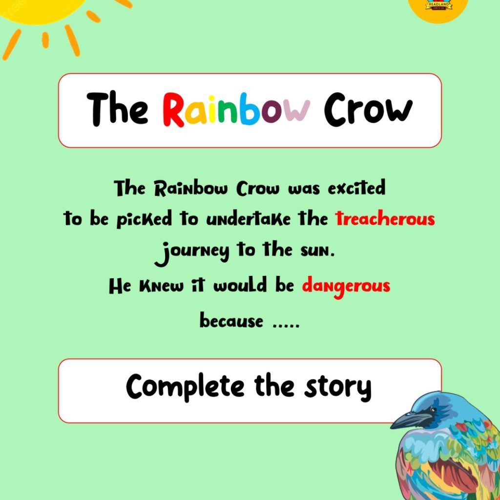 The rainbow crow